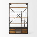 Mercana Brodie 57" x 19.5" x 94" Iron Wall Shelf