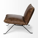 Mercana Flavelle 28.4" x 33.1" x 27.5" Iron Side Chair