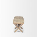 Mercana Solis 50" x 15.8" x 18.8" Solid Wood Bench