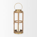 Mercana Andy 8.3" x 8.3" x 25.6" Solid Wood Lantern