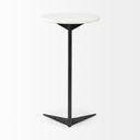 Mercana Ballatine 15" x 15" x 27" Metal Side Table