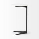 Mercana Ballatine 15" x 15" x 27" Metal Side Table