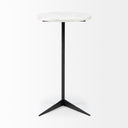 Mercana Ballatine 15" x 15" x 27" Metal Side Table