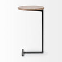 Mercana Ballatine 15" x 15" x 27" Metal Side Table