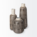 Mercana Riker 5.1" x 5.1" x 14.2" Ceramic Vase