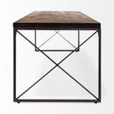Mercana Trestman 66" x 17.8" x 16.8" Solid Wood Bench