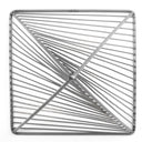 Mercana Risley 8.1" x 8.1" x 10.6" Metal Decorative Object