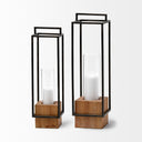 Mercana Orionis 5.7" x 5.7" x 21.1" Metal Lantern