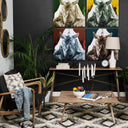 Mercana Kirby 66" x 16" x 29" Solid Wood Console Table