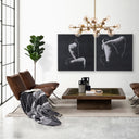 Mercana Rudyard 50.5" x 50.5" x 16" Glass Chandelier