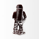 Mercana Robot 3.9" x 3.5" x 10" Ceramic Decorative Object