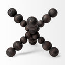 Mercana Carollan 9.1" x 9.1" x 9.1" Solid Wood Decorative Object