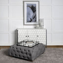 Mercana Savannah 31.5" x 15.7" x 31.5" Iron Accent Cabinet