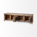 Mercana Wilton 76" x 19" x 20" Solid Wood Media Unit