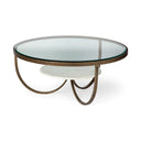 Mercana Reinhardt 36" x 36" x 16" Metal Coffee Table