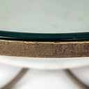 Mercana Reinhardt 36" x 36" x 16" Metal Coffee Table
