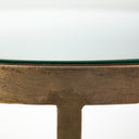 Mercana Reinhardt 20" x 20" x 24" Metal Side Table