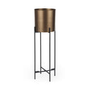 Mercana Sowerberry 10.8" x 10.8" x 33.1" Metal Pot