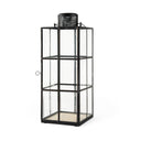 Mercana Gamfield 6.1" x 6.1" x 16.7" Metal Lantern