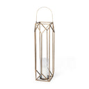 Mercana Ivy 10.2" x 10.2" x 36" Metal Lantern