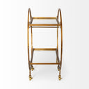 Mercana Carola 18" x 36" x 40" Bar Cart
