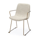 Mercana Sawyer 22.4" x 24.8" x 34.6" Metal Dining Chair