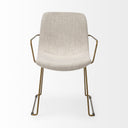 Mercana Sawyer 22.4" x 24.8" x 34.6" Metal Dining Chair