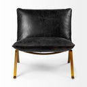 Mercana Flavelle 28" x 33.5" x 27" Iron Side Chair
