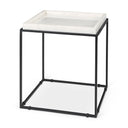 Mercana Nathan 18" x 18" x 20" Metal Side Table