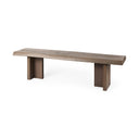 Mercana Konstantin 70" x 18" x 18" Solid Wood Bench
