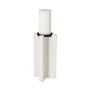 Mercana Sophia 5.5" x 3.5" x 10.5" Marble Candle Holder