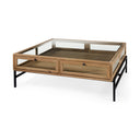 Mercana Arelius 43.5" x 43.5" x 15" Coffee Table