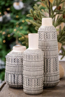 Mercana Riker 5.1" x 5.1" x 14.2" Ceramic Vase