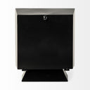 Mercana Ralph 9.3" x 4.3" x 10.8" Metal Table Clock