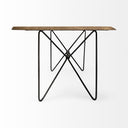 Mercana Papillion 84" x 40" x 30" Solid Wood Dining Table