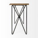 Mercana Papillion 66" x 17" x 29" Iron Console Table