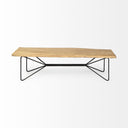 Mercana Papillion 66" x 16" x 18" Solid Wood Bench