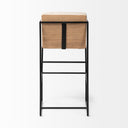 Mercana Stamford 18.7" x 22.6" x 40" Metal Stool