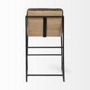 Mercana Stamford 18.7" x 22.6" x 36" Metal Stool