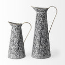 Mercana Colette 8.6" x 7.1" x 14.4" Metal Vase