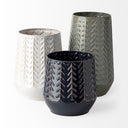 Mercana Gemma 7.1" x 7.1" x 9.3" Ceramic Vase