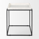 Mercana Nathan 18" x 18" x 20" Metal Side Table