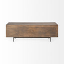 Mercana Grace 72" x 20.5" x 24.3" Solid Wood Media Unit