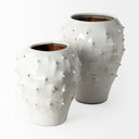 Mercana Julian 8.3" x 8.3" x 11.4" Ceramic Vase