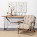 Mercana Papillion 66" x 17" x 29" Solid Wood Console Table