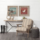 Mercana Zain 10" x 5.7" x 21.3" Solid Wood Lantern