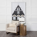 Mercana Quatrefoil 18" x 18" x 22" Side Table