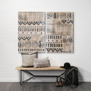 Mercana Papillion 66" x 16" x 18" Solid Wood Bench