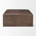 Mercana Minara 36" x 36" x 16" Wood Ottoman