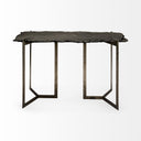 Mercana Shale 50" x 19.5" x 30.5" Iron Console Table